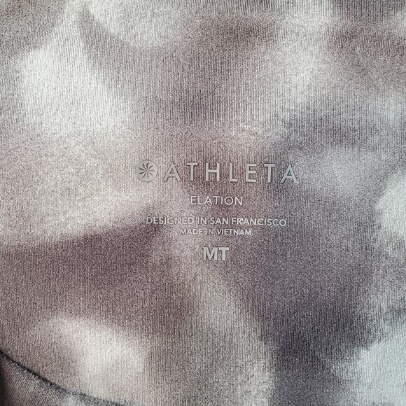 Athleta Womens Size MT Elation Printed 7/8 Tight Watercolor 657538 - Picture 7 of 8